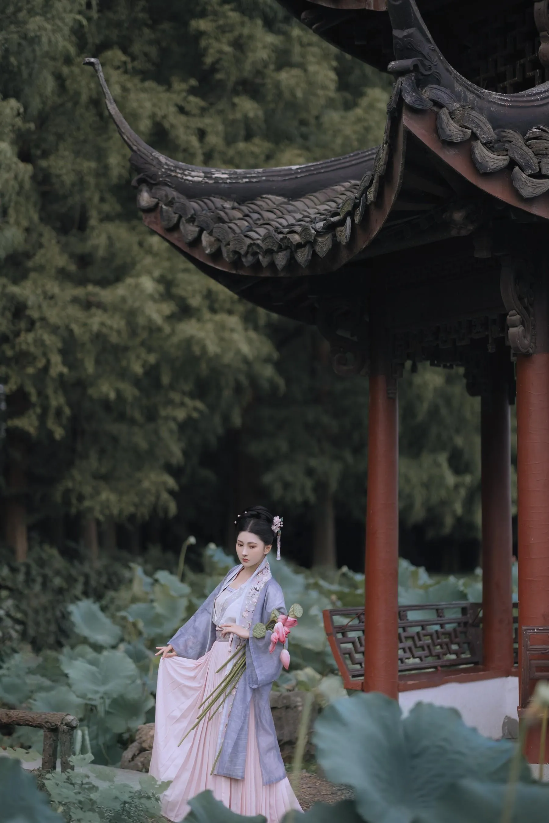 [YITUYU艺图语]2022.01.19 采莲女 饼饼 [27P]插图3